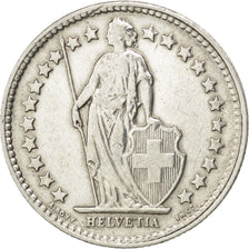 SWITZERLAND, 1/2 Franc, 1913, Bern, KM #23, EF(40-45), Silver, 18.2, 2.44