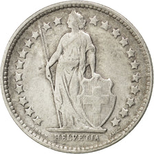 SWITZERLAND, 1/2 Franc, 1916, Bern, KM #23, EF(40-45), Silver, 18.2, 2.50