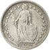 SWITZERLAND, 1/2 Franc, 1916, Bern, KM #23, EF(40-45), Silver, 18.2, 2.50