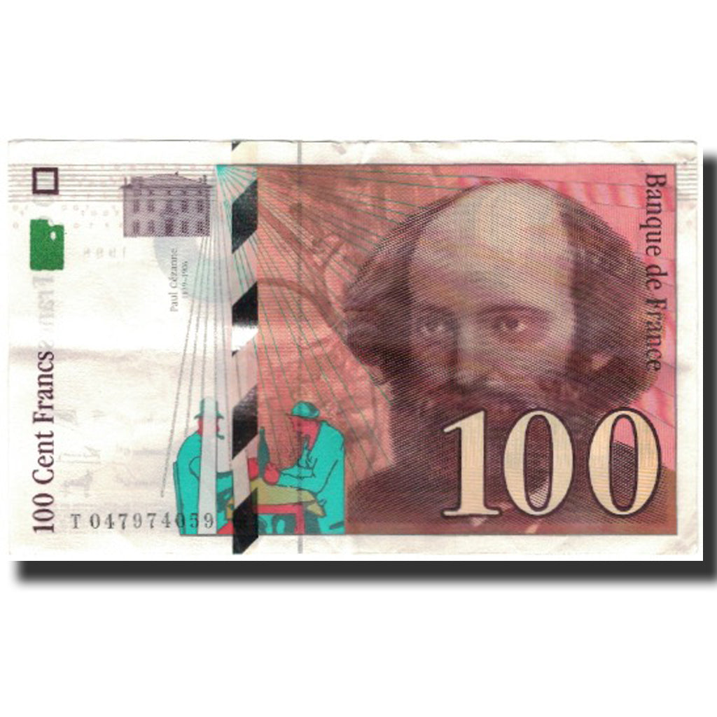 Francia, 100 Francs, Cézanne, 1998, BB, Fayette:74.2, KM:158a