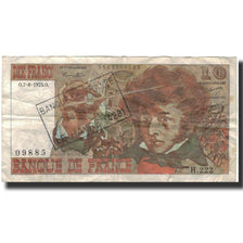 France, 10 Francs, Berlioz, 1975-08-07, TB, Fayette:63.12, KM:150b