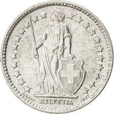 SWITZERLAND, 1/2 Franc, 1936, Bern, KM #23, AU(55-58), Silver, 18.2, 2.47