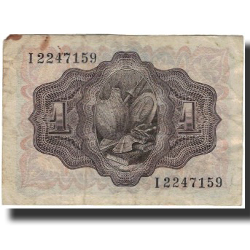 Banknote, Spain, 1 Peseta, 1951-11-19, KM:139a, VF(30-35)