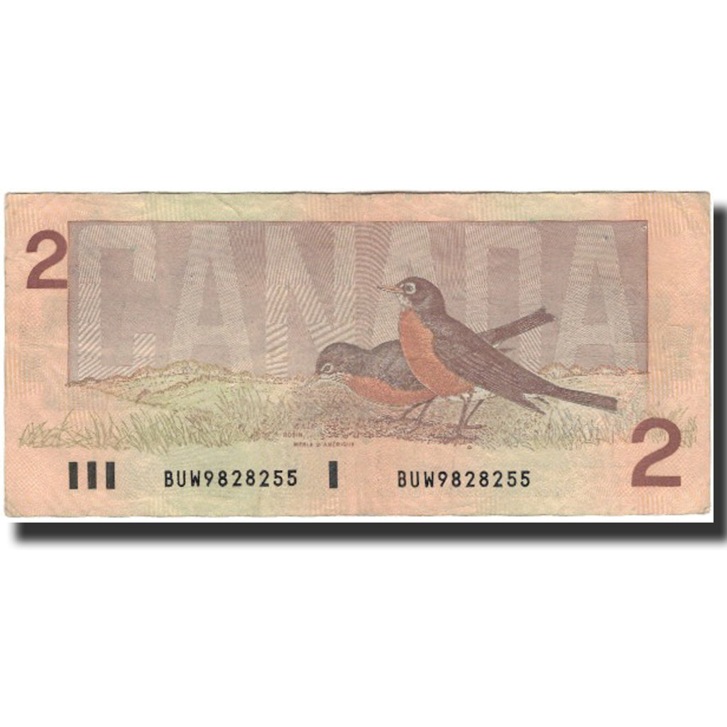 Banknot, Canada, 2 Dollars, 1986, KM:94b, VF(30-35)