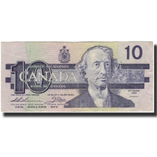 Nota, Canadá, 10 Dollars, 1989, KM:96a, EF(40-45)