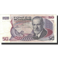 Biljet, Oostenrijk, 50 Schilling, 1986, KM:149, TTB