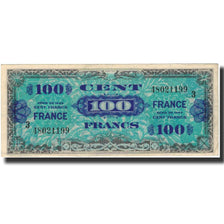 Frankreich, 100 Francs, Flag/France, 1944, SS, Fayette:VF25.3, KM:123c