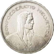 SWITZERLAND, 5 Francs, 1939, Bern, KM #40, EF(40-45), Silver, 31.45, 14.89