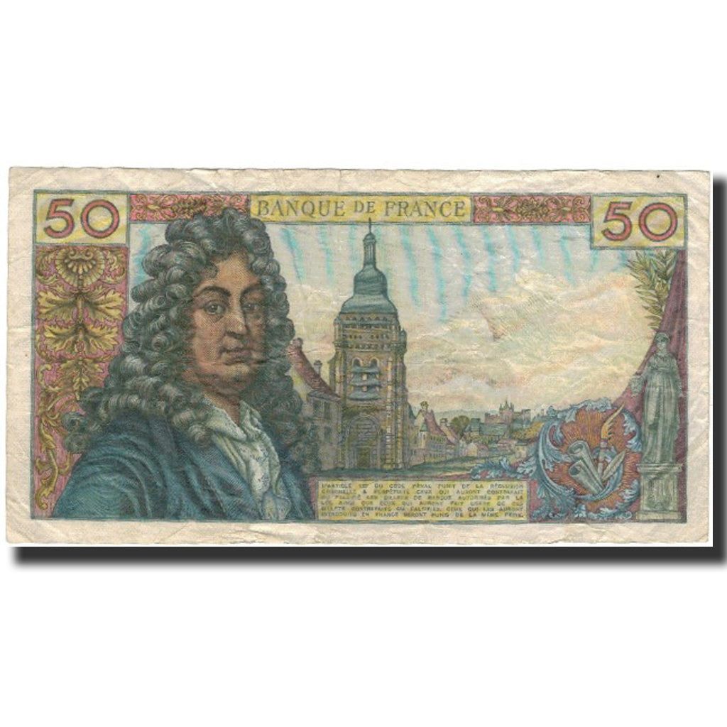 Francia, 50 Francs, Racine, 1974-09-05, MB, Fayette:64.27, KM:148d