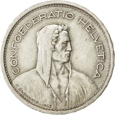 SWITZERLAND, 5 Francs, 1948, Bern, KM #40, EF(40-45), Silver, 31.45, 15.04