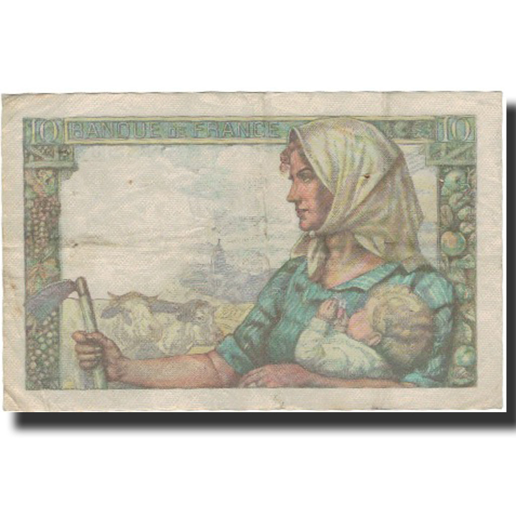 Frankreich, 10 Francs, Mineur, 1943-03-25, S, Fayette:8.8, KM:99e