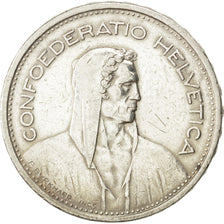 SWITZERLAND, 5 Francs, 1949, Bern, KM #40, EF(40-45), Silver, 31.45, 14.92