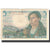 France, 5 Francs, Berger, 1943-08-05, TB+, Fayette:5.3, KM:98a