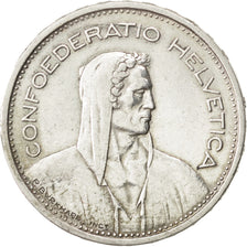 SWITZERLAND, 5 Francs, 1950, Bern, KM #40, EF(40-45), Silver, 31.45, 15.02