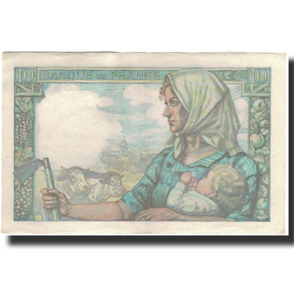 France, 10 Francs, Mineur, 1943-01-14, SUP, Fayette:8.7, KM:99b