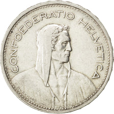 SWITZERLAND, 5 Francs, 1953, Bern, KM #40, EF(40-45), Silver, 31.45, 15.01