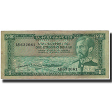 Billete, 1 Dollar, Etiopía, KM:25a, BC