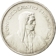 SWITZERLAND, 5 Francs, 1965, Bern, KM #40, AU(55-58), Silver, 31.45, 15.01