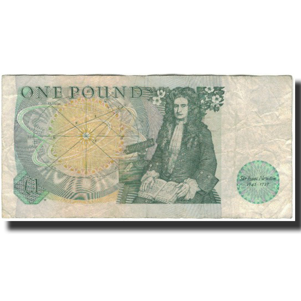 Banknote, Great Britain, 1 Pound, KM:377b, VF(30-35)