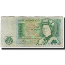 Banknote, Great Britain, 1 Pound, KM:377b, F(12-15)