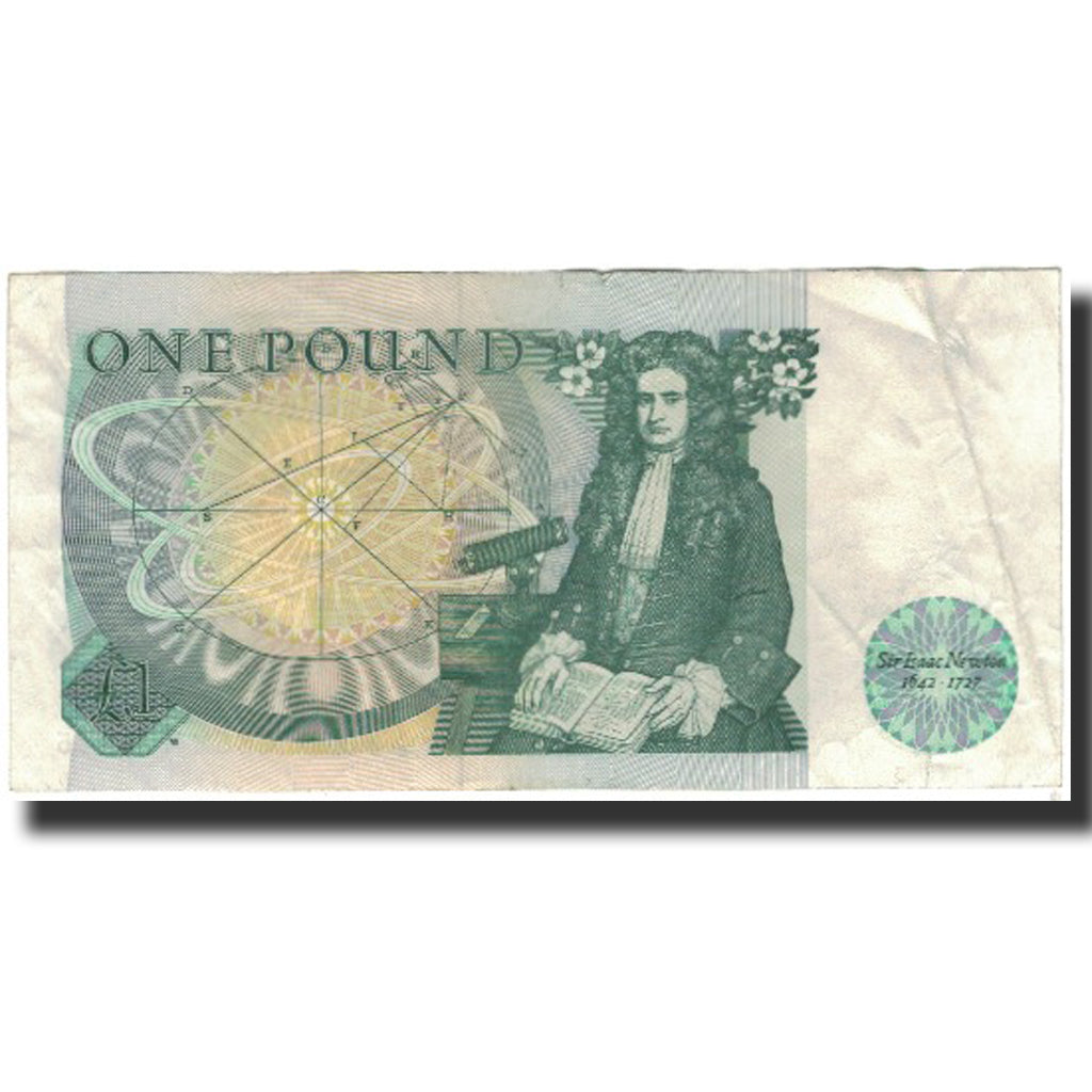 Banknote, Great Britain, 1 Pound, KM:377b, VF(30-35)