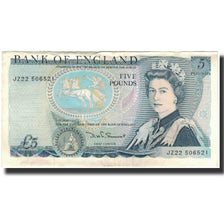 Banconote, Gran Bretagna, 5 Pounds, KM:378c, MB+