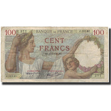 France, 100 Francs, Sully, 1941-01-09, F(12-15), Fayette:26.44, KM:94