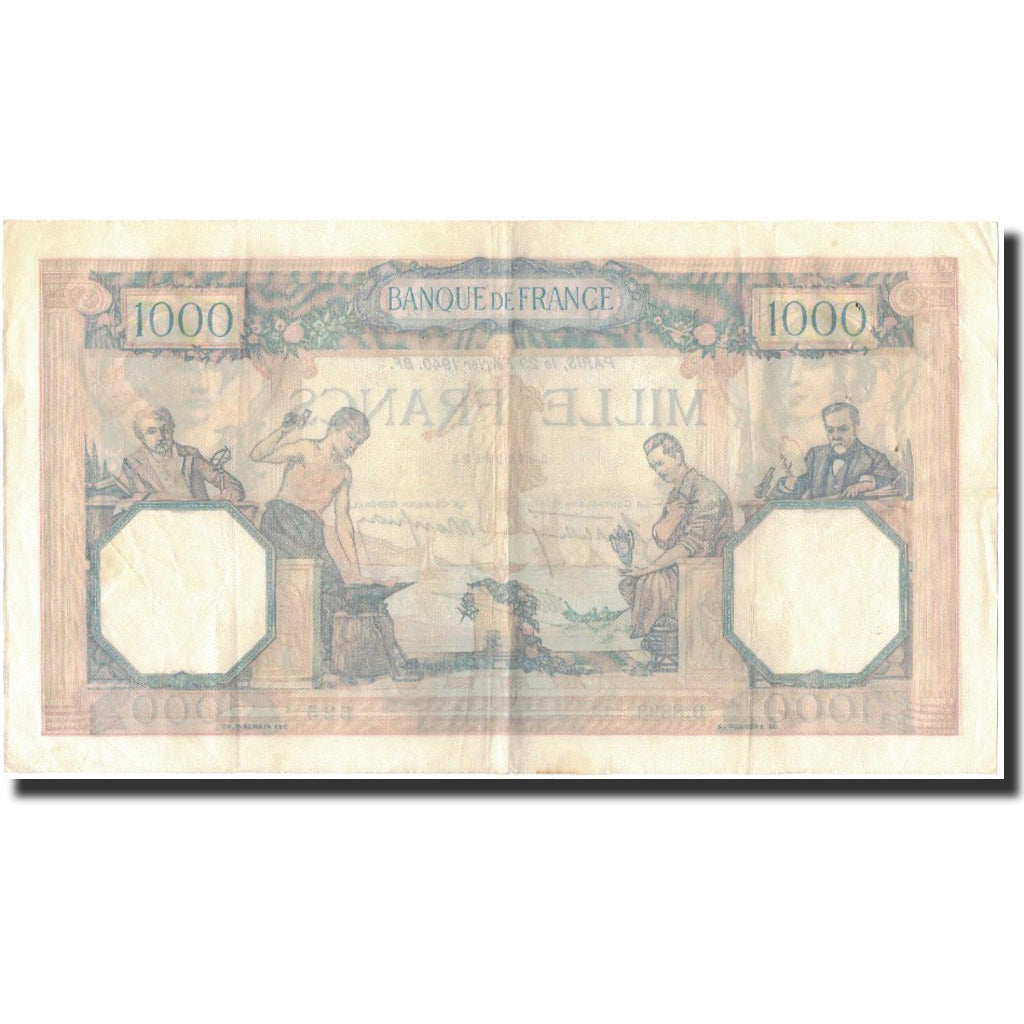 Frankreich, 1000 Francs, Cérès et Mercure, 1940-02-29, SS, Fayette:38.43