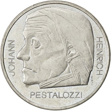 SWITZERLAND, 5 Francs, 1977, KM #55, AU(55-58), Copper-Nickel, 31.45, 13.38
