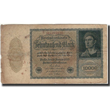Geldschein, Deutschland, 10,000 Mark, KM:71, S