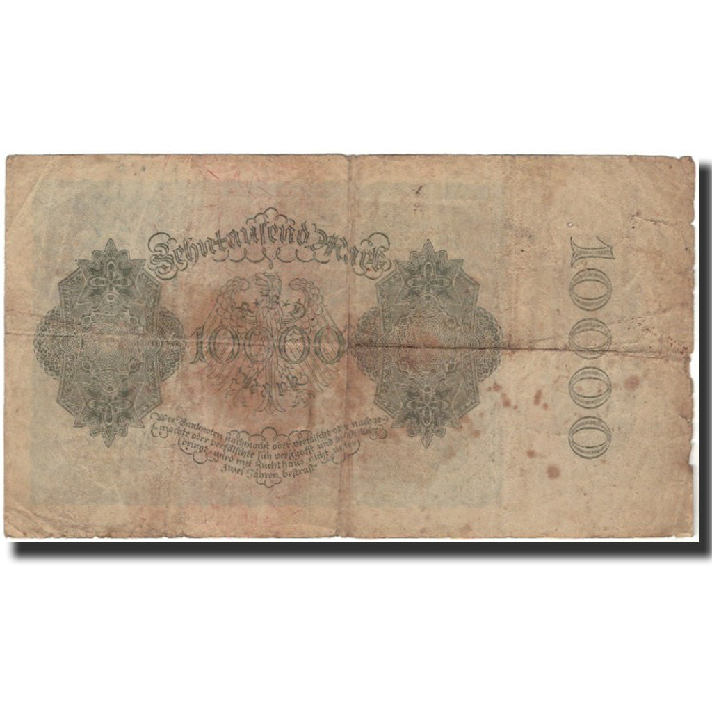 Geldschein, Deutschland, 10,000 Mark, KM:71, S