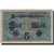 Banconote, Germania, 5 Mark, KM:56a, MB