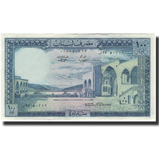 Banknote, Lebanon, 100 Livres, KM:66b, AU(55-58)