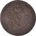 Coin, Belgium, Leopold I, 2 Centimes, 1836, VF(20-25), Copper, KM:4.2