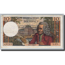 Billet, France, 10 Francs, 10 F 1963-1973 ''Voltaire'', 1963, 1966-11-04