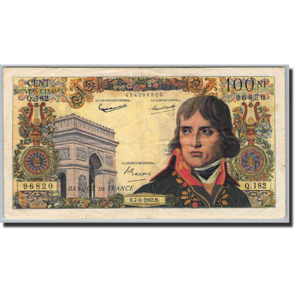 France, 100 Nouveaux Francs, 100 NF 1959-1964 ''Bonaparte'', 1959, G.Gouin