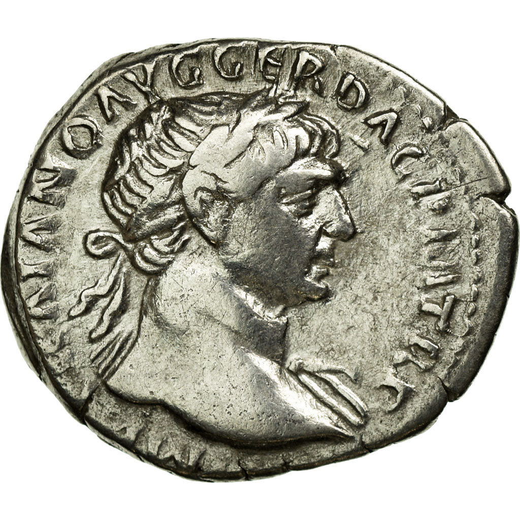 Coin, Trajan, Denarius, 98-117, Roma, EF(40-45), Silver, Cohen:76