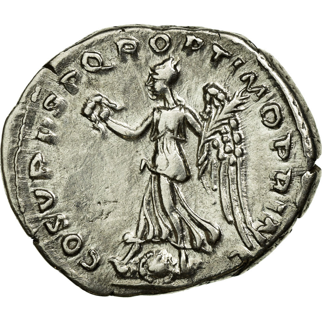 Coin, Trajan, Denarius, 98-117, Roma, EF(40-45), Silver, Cohen:76