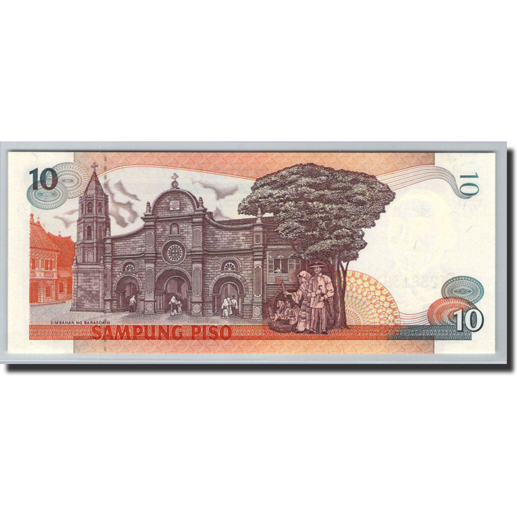 Banknote, Philippines, 10 Piso, 1985-1994, 1986, KM:169b, UNC(65-70)