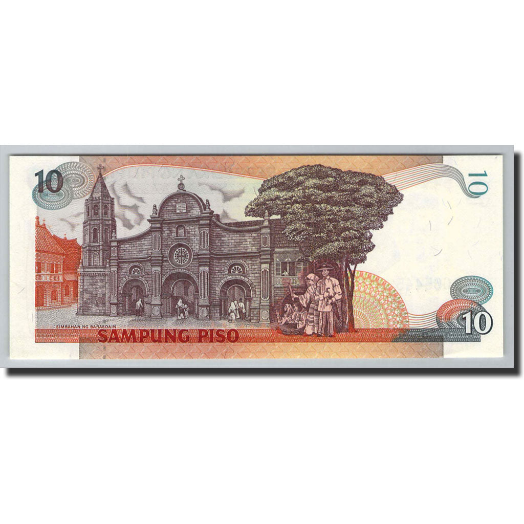 Philippines, 10 Piso, 1985-1994, 1985, KM:169a, UNC(65-70)