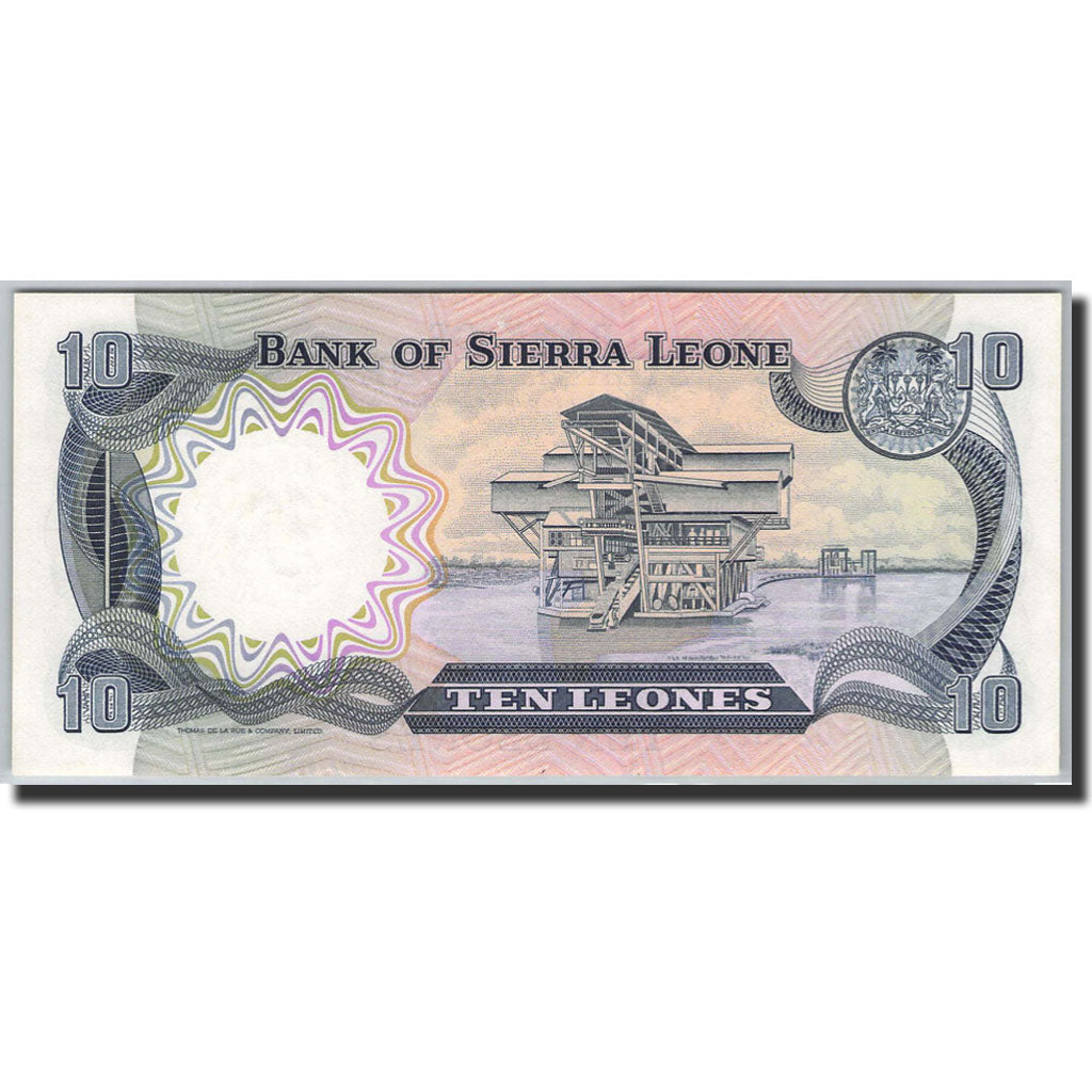 Sierra Leone, 10 Leones, 1980, 1980-07-01, KM:13, UNC(65-70)