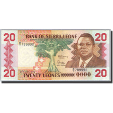 Sierra Leone, 20 Leones, 1988, 1988-04-27, KM:16, UNC(63)