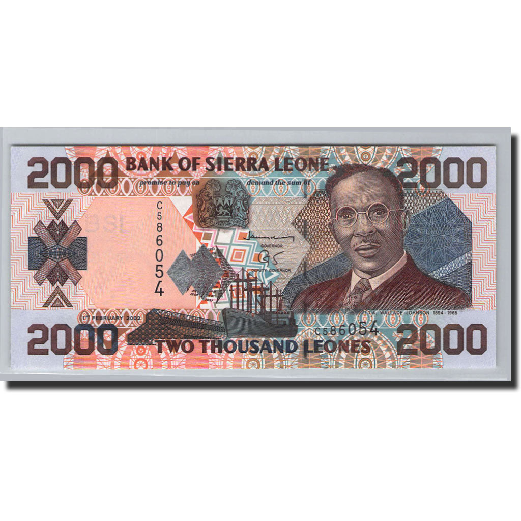 Sierra Leone, 2000 Leones, 2002, 2002-02-01, KM:26a, NEUF