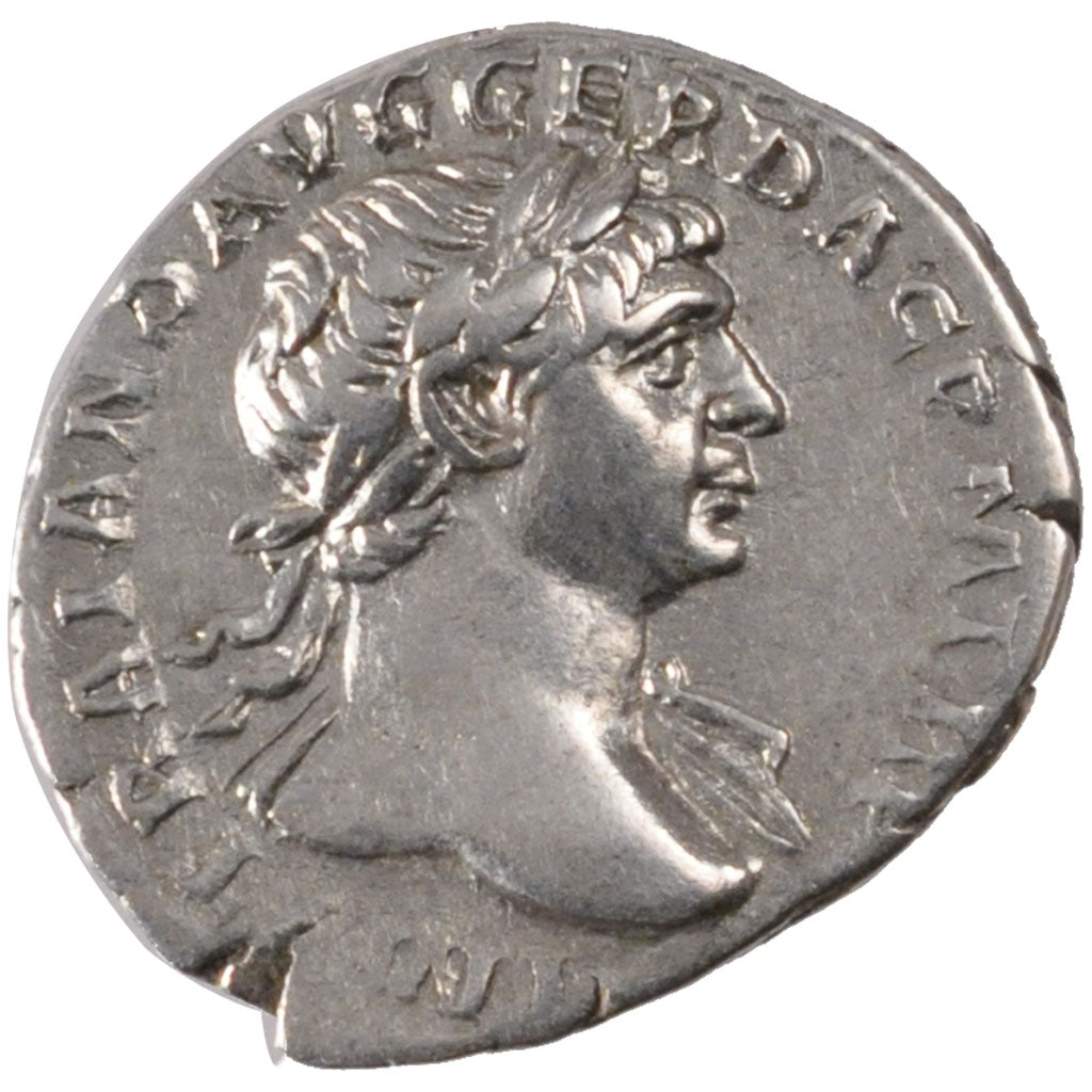 Trajan, Denarius, AU(50-53), Silver, Cohen #81, 3.10