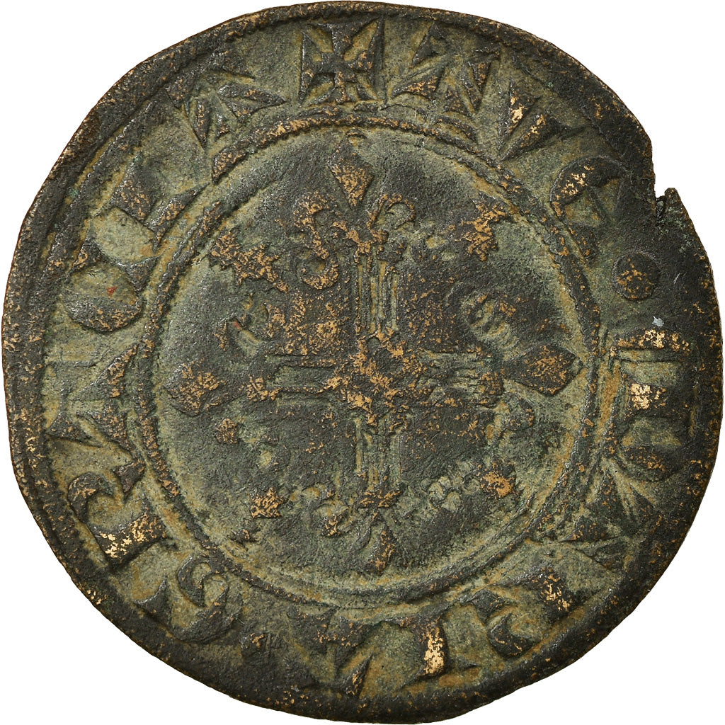 France, Token, Jeton de Compte au Dauphin, History, VF(20-25), Copper