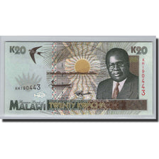 Banknote, Malawi, 20 Kwacha, 1995, 1995-06-01, KM:32, UNC(65-70)