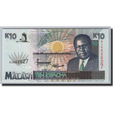 Geldschein, Malawi, 10 Kwacha, 1995, 1995-06-01, KM:31, UNZ