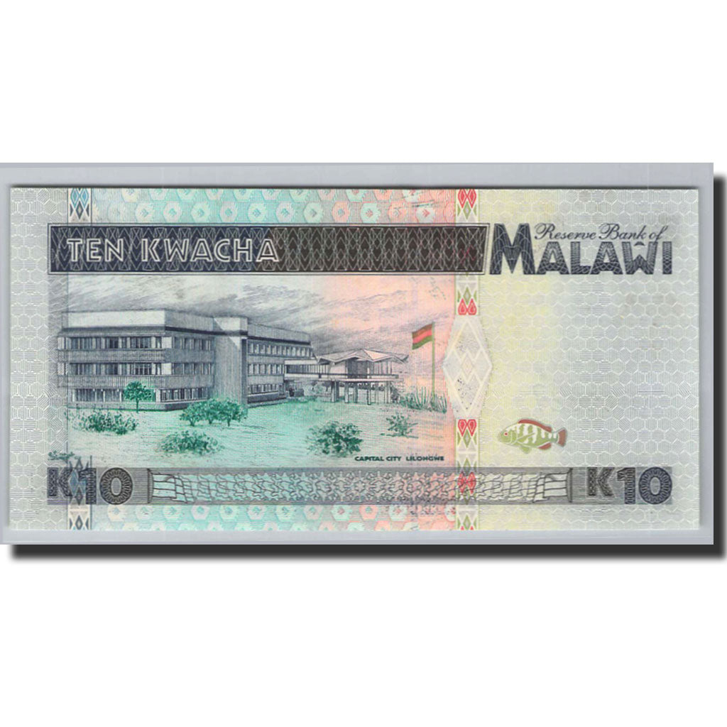 Banknote, Malawi, 10 Kwacha, 1995, 1995-06-01, KM:31, UNC(65-70)