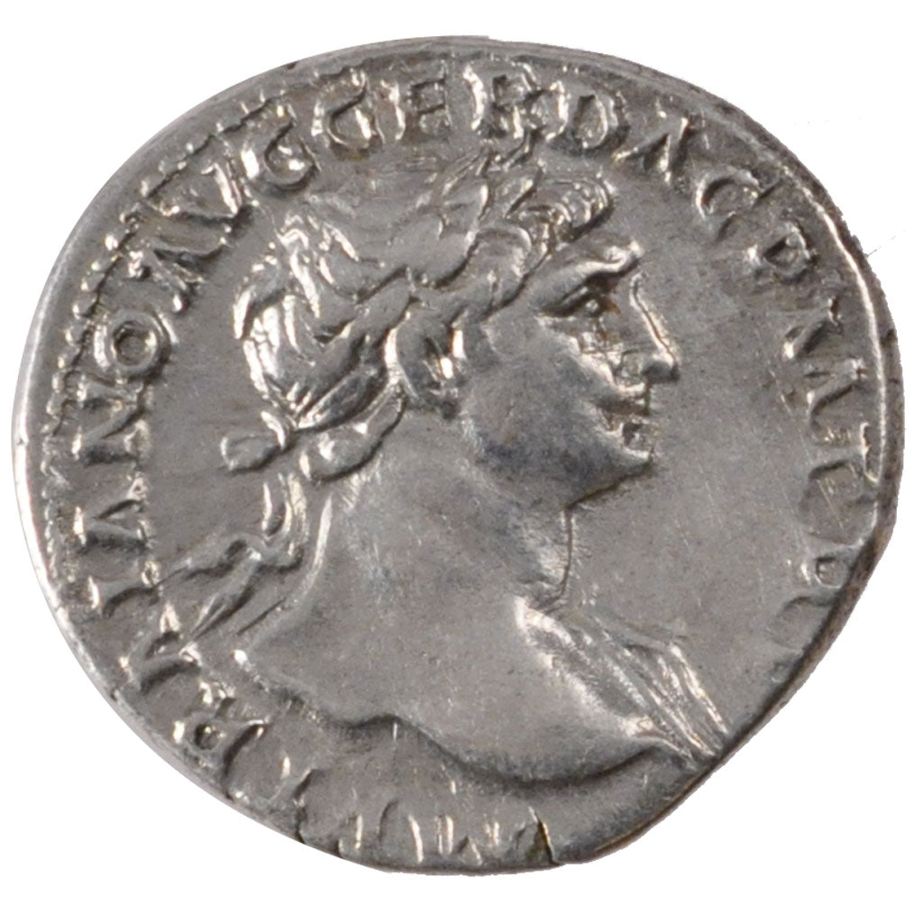 Trajan, Denarius, BB+, Argento, Cohen:82