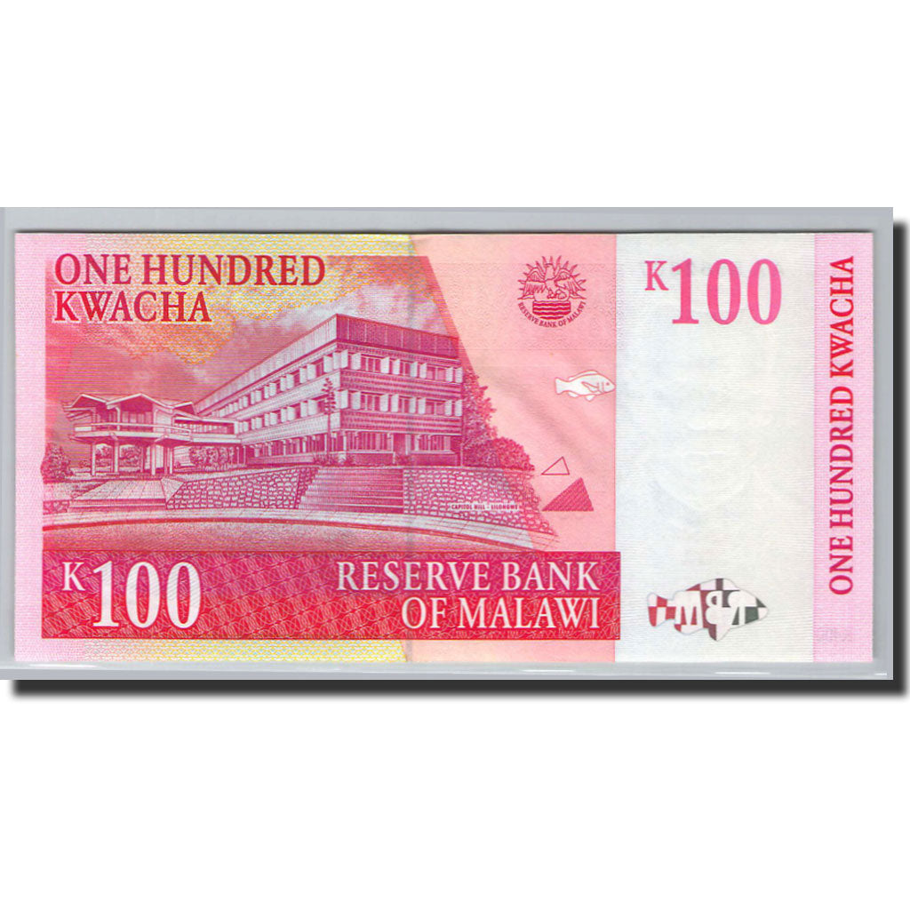 Banknote, Malawi, 100 Kwacha, 1997, 1997-07-01, KM:40, UNC(65-70)